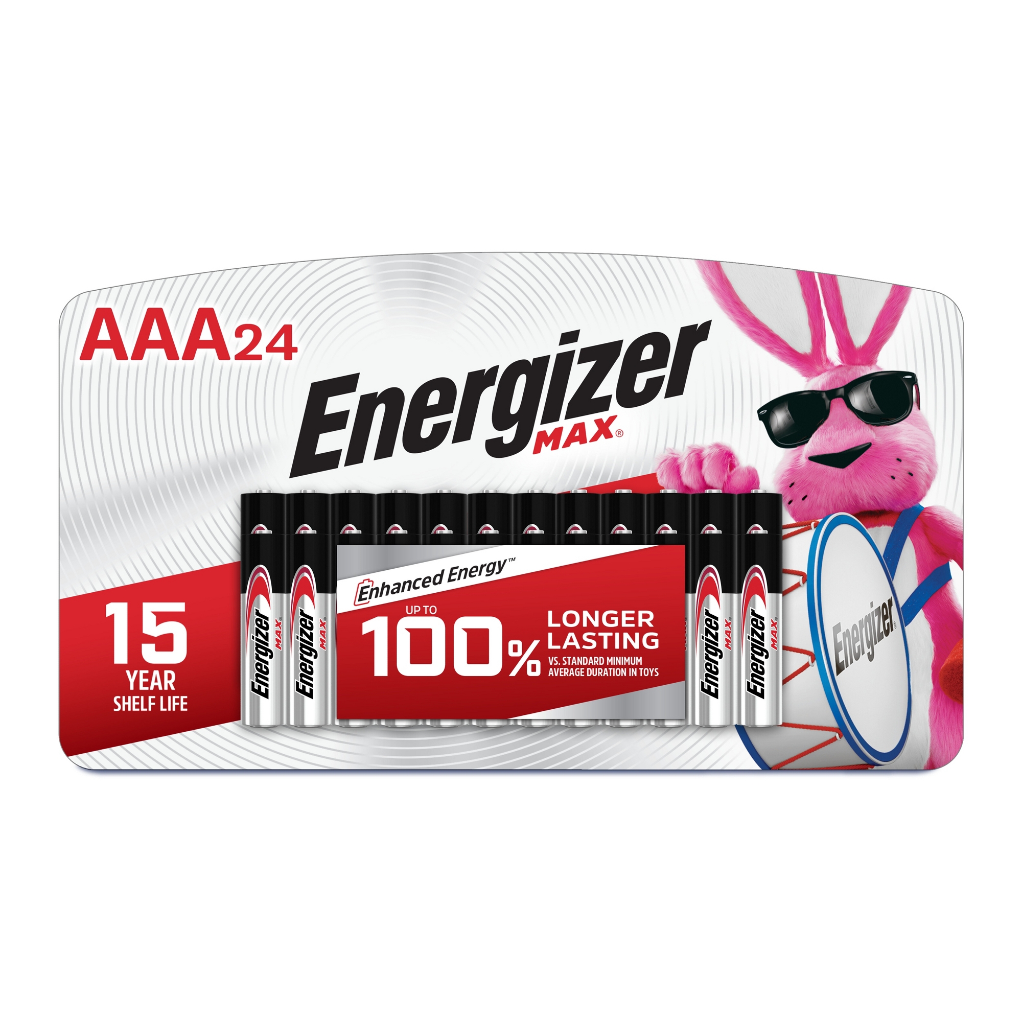 Energizer Max AAA Batteries - 24pk Alkaline Battery: Household, 1.5V, Single-Use