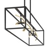 Possini Euro Design Cheva 35 1/2" Modern Pendant Chandelier Ceiling Light Fixture Dining Room Over Table Kitchen Island LED Black Sand Gold Finish - 4 of 4