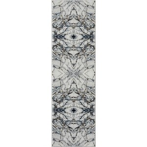 Luxe Weavers Marble Effect Abstract Rug - 1 of 4
