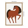 Kate & Laurel All Things Decor 18"x24" Sylvie Farm Horse Framed Canvas by Hannah Beisang Natural - 3 of 4