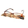 Calabria 744 Animal Print Lightweight & Comfortable Designer Reading Glasses with Matching Case - 4 of 4