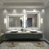Apmir Super Bright Front & Back LED Lighted Anti-Fog Aluminum Alloy Framed Tempered Glass Bathroom/Vanity Mirror with ETL & 3-Year Warranty - 3 of 4