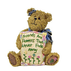 Boyds Bears Resin 2.5 Inch Mia Goodfriend Friendship Bearstone Animal Figurines - 1 of 3