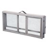 Sevobal Pet Carriers, Foldable Rabbit Cage with Handle, Indoor Outdoor Portable Pet Cage for rabbit or Other Small Animal, Gray, 45.25"*37.25"*21" - 3 of 4