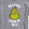 Men's - Dr. Seuss - The Grinch Resting Grinch Face Short Sleeve Graphic T-Shirt - 2 of 4