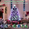 Resenkos 3-Ft Fiber Optic Artificial Christmas Tree with Star Topper - Green - 2 of 4