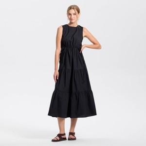 Women's Tiered Maxi A-Line Dress - Universal Thread™ - 1 of 3