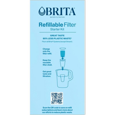 Brita Refillable Filter Starter Kit 3pk