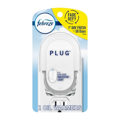 Febreze Odor-Fighting Fade Defy Plug Air Freshener - Warmer Device