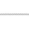 Black Bow Jewelry 2.5mm Sterling Silver D/C Solid Open Cable Chain Necklace - 4 of 4