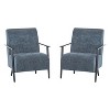 Modern Accent Chair, Upholstered Lounge Chair for Living Room, Bedroom -ModernLuxe - 4 of 4
