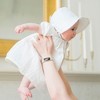 Hope & Henry Baby Short Sleeve Special Occasion Linen Pintuck Dress, Infant - 3 of 4