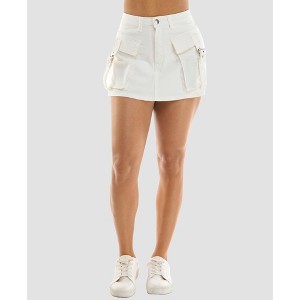 Derek Heart Womens High Rise Denim Shorts - 1 of 4