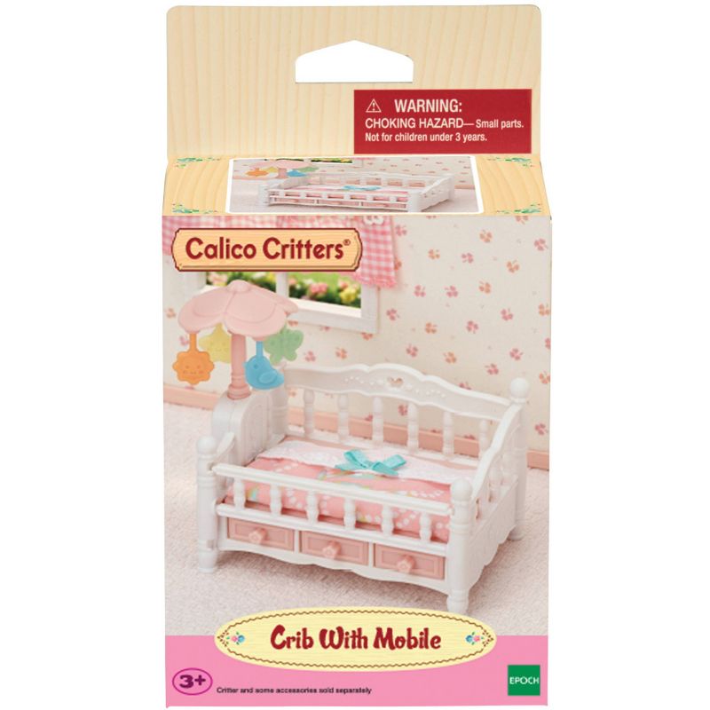 Calico Critters Crib with Mobile Playset, 3 of 5