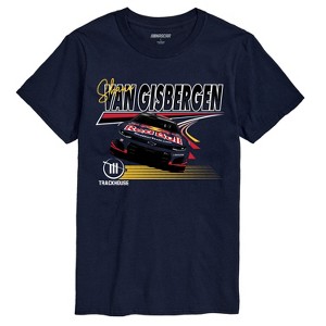 Men's - NASCAR - Shane Van Gisbergen Race Lines Short Sleeve Graphic T-Shirt - 1 of 3