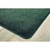 Carpets for Kids Mt. St. Helens Solids Emerald Oval Classroom Rug - 2 of 4