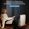 SereneLife  3-in-1 Portable AC, 14,000 BTU, Dehumidifier, Fan, Remote, Window Kit, White - 2 of 4