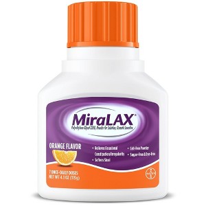 Miralax Once Daily Doses Powder Orange, 4.1 Oz - 1 of 4