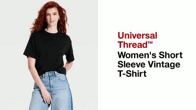 Women's Short Sleeve Vintage T-Shirt - Universal Thread™