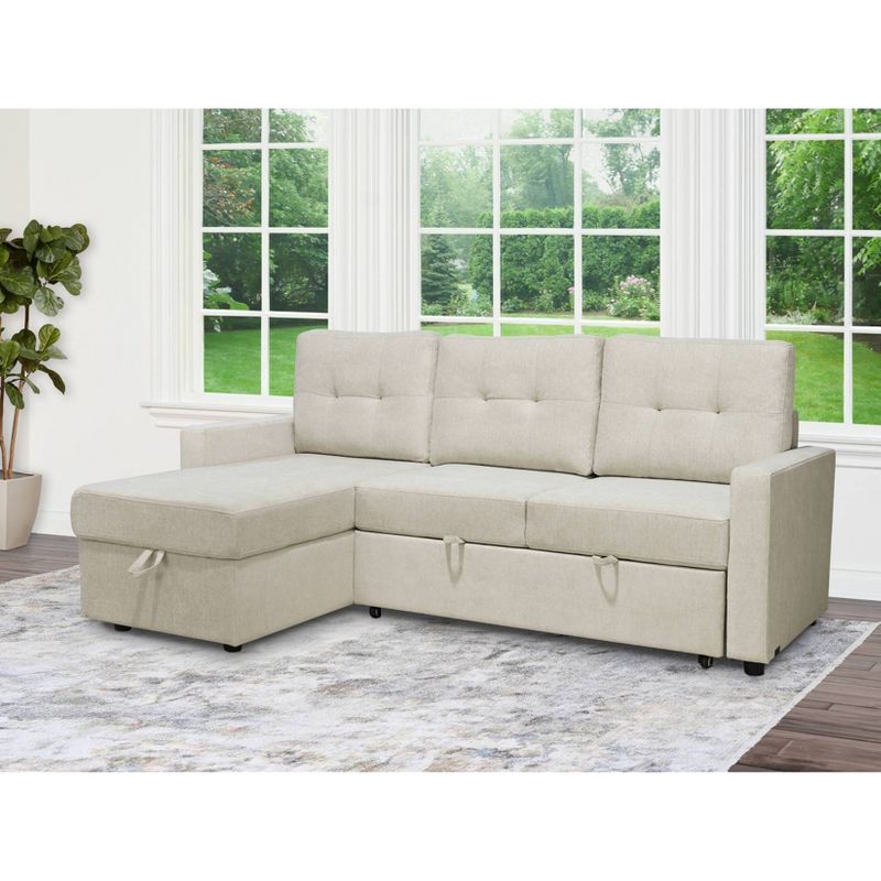 Kyle Storage Sofa Bed Reversible Sectional - Abbyson Living, 4 of 11