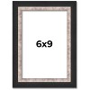 PosterPalooza | Photo Size Simple Silver Picture Frame - UV Acrylic, Foam Board Backing, Hanging Hardware - 2 of 4
