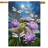 Briarwood Lane Summer House Flag 40x28 For Outdoor Dragonflies and Frog For Summer House Flag - 2 of 4