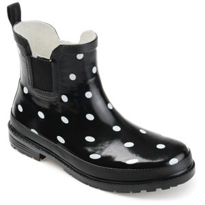 Journee Collection Women's Tekoa Block Heel Rain Boots - 1 of 4