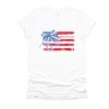Simply Sage Market Watercolor Flag Coquette Short Sleeve Tee - 2 of 4