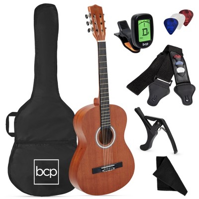 Best Choice Products 38in Beginner Acoustic Guitar Starter Kit w/ Gig Bag, Strap, Strings