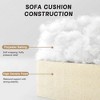 112.6" Chenille L-Shaped Modular Sectional Sofa with Storage Ottomans & Drawers Under Each Seat - 4 of 4