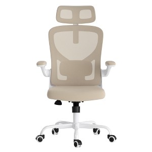 PAGED Ergonomic Office Chair with Headrest, High Back Gaming Chair with Armrests and Adjustable Lumbar Support for Home Office - 1 of 4