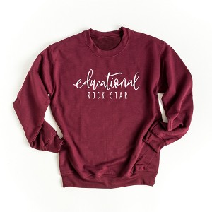 Simply Sage Market Women's Educational Rock Star Gildan Sweatshirt - 1 of 2