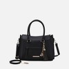 MKF Collection Valeria Vegan Leather Women's Satchel Bag with Keyring by Mia K - 2 of 4