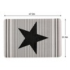 VECELO Front Door Mat Welcome Mat, Absorbent Muddy Kitchen Rugs, Non-Slip Rubber Backing Doormat - 3 of 4