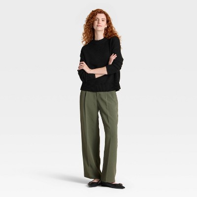 Women's Woolen Crew Pullover Sweater - A New Day' - image 3