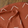Sweet Jojo Designs Boy, Girl, Unisex/Gender Neutral Support Nursing Pillow Cover (Pillow Not Included) Diamond Tuft Orange and Ivory - 4 of 4