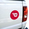University of Dayton Flyers Logo Automotive Car Refrigerator Locker Vinyl Circle Magnet - 2 of 4