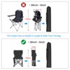 Unique Bargains Outdoor Drawstring Easy Carrying Tripod Mat Camping Chair Storage Bag - 4 of 4