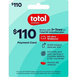 TOTAL WIRELESS Phone Payment Card (Email Delivery) - 1 of 3
