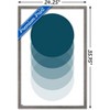 Trends International Tina Lavoie - Blue Sunrise II Framed Wall Poster Prints - 3 of 4