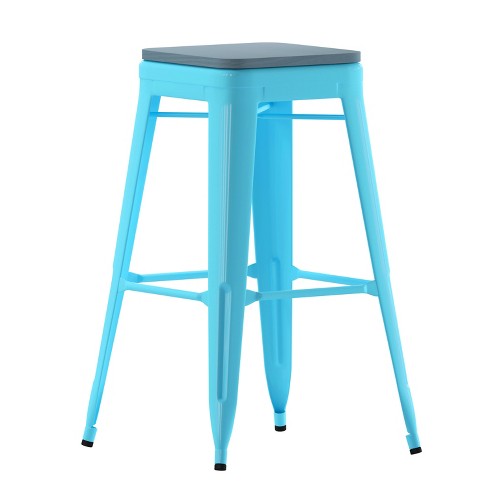 Poly resin best sale bar stools