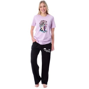 The Umbrella Academy Womens' Klaus Hargreeves TV Series Sleep Pajama Set Multicolored - 1 of 4