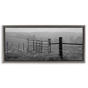 Stupell Industries Countryside Farmland Front Gate, 31" x 14" - 1 of 4