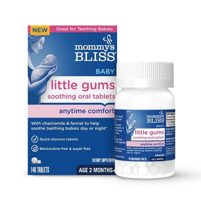 Image of Mommy's Bliss Little Gums Soothing Oral Tablets - 140ct