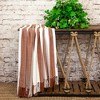 Parkland Collection,Transitional Stripe Rectangle Throw - 4 of 4