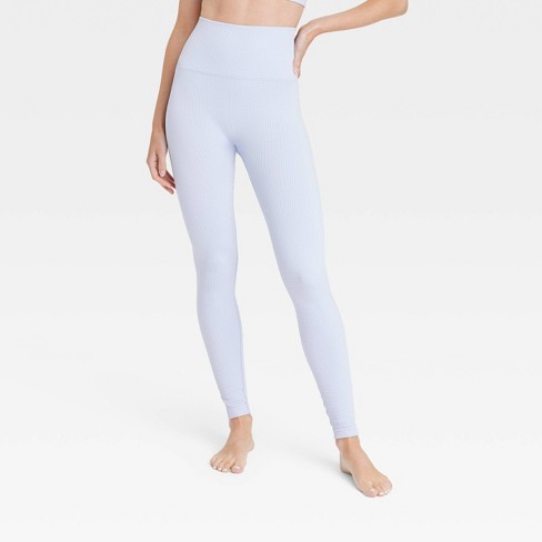 Women's Ultra High-rise Seamless Waffle Leggings 26 - All In Motion™  Lavender M : Target