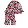 RuffleButts Toddler Girls Holiday Ruffle Flare Pajama Set - 2 of 4