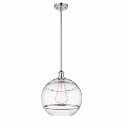 Rochester - 1 Light Stem Hung Mini Pendant In Industrial Style-13.38 Inches Tall and 12 Inches Wide