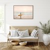 Amanti Art Surfer Cowgirl by Kathrin Pienaar Canvas Wall Art Print Framed - 4 of 4