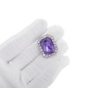 Unique Bargains Gemstone Style with Detachable Clip Shoe Accessories 2 Pcs - 4 of 4